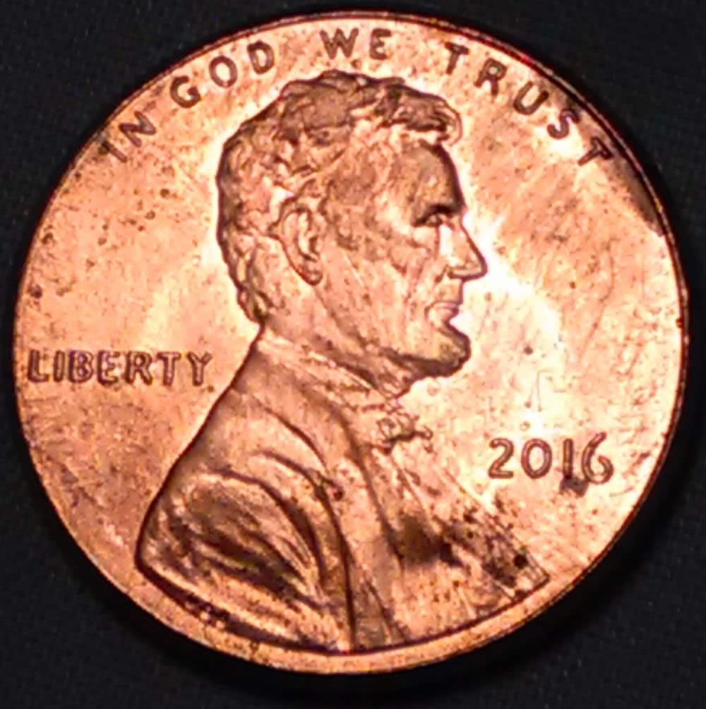2016-P-Lincoln-Shield-Cent-Struck-Through-A-Huge-Layer-Of-Grease-CRH-Find
